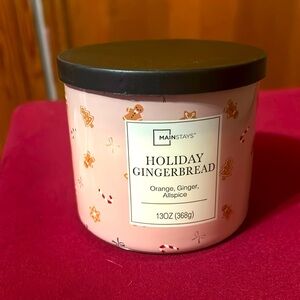 Holiday Gingerbread Candle brand new